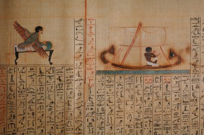 Maiherpri-papyrus, Kuolleiden kirja, kuninkaiden laaksossa sijaitsevasta, ruiskuttamattomasta haudasta, Ma..., 2007 (kuva) (kuva) tekijältä Kenneth Garrett