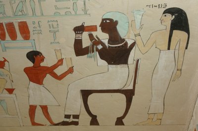 Ashaytin sarkofagi, yksityiskohta, Mustat faaraot, nubialaiset, Egypti, Egyptin museo, C..., 2007 (kuva) (kuva) tekijältä Kenneth Garrett