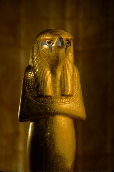 Horus vanhemman patsas, Herwer, KV 62, 2009 (kuva) tekijältä Kenneth Garrett