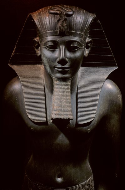 Thutmosis III, Thutmosis III, Tuthmose III, patsas, Luxorin museo, Egypti, Uusi valtakunta, Egyptin kuningaskunta tekijältä Kenneth Garrett