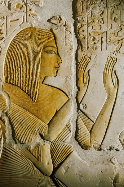 Maian hauta; Egypti; Arkeologia; Uusi valtakunta; Saqqara, Amarna-kausi, taidetta, 2002 (kuva) tekijältä Kenneth Garrett