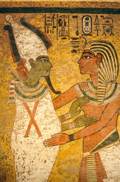 Seinämaalaus kuningas Tutankhamonin haudassa; Egypti; Uusi valtakunta; Tutankhamon; Valley o..., 2003 (kuva) tekijältä Kenneth Garrett