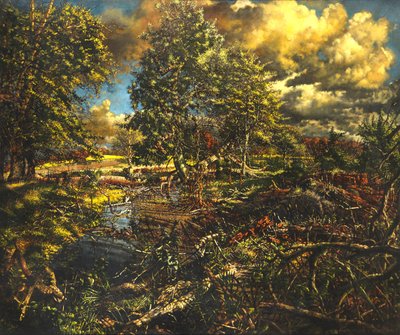 Nailbourne Spring Stream, Bourne Park tekijältä Kenneth Newton