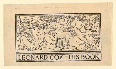 Kirjakilpi Leonard Coxille tekijältä Kenyon Cox