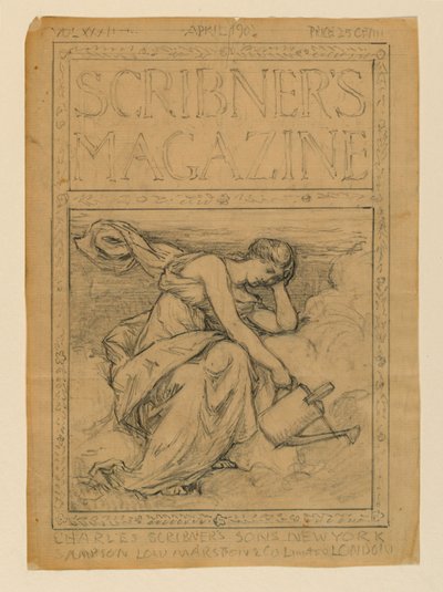 Suunnittelu lehden kansille, Scribner