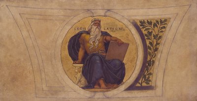 Study for Mosaic, Wisconsin State Capital, Legislation, ca. 1913. tekijältä Kenyon Cox