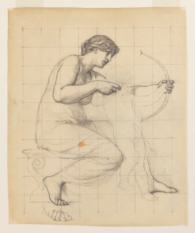 Tutkimus "The Education of Cupid" tekijältä Kenyon Cox