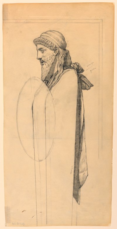 Tutkimus "The Education of Cupid" tekijältä Kenyon Cox