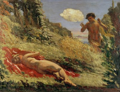 Faunin iltapäivä, 1919 tekijältä Ker Xavier Roussel