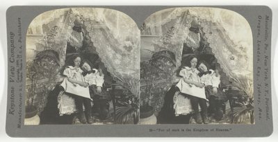 Sillä sellaisia on Taivasten valtakunta, 1899. tekijältä Keystone View Company