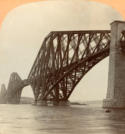 Forth Bridge, Skotlanti, 1897. tekijältä Keystone View Company