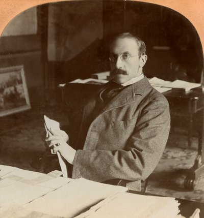 Sir Alfred Milner, brittiläinen valtiomies, 1900. tekijältä Keystone View Company