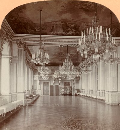 Tanssihalli, Kuninkaanlinna, Tukholma, Ruotsi, 1901. tekijältä Keystone View Company