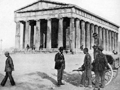 The Theseum Ateenassa, Kreikassa, 1922. tekijältä Keystone View Company