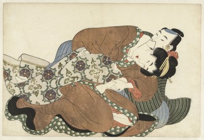 Pari rakastelee tekijältä Kikugawa Eizan (attributed to)