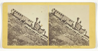 Ascending Mt. Washington, 185575. Tekijät: Kilburn Brothers, BW Kilburn. tekijältä Kilburn Brothers, BW Kilburn