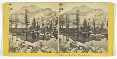 Mt. Hoffman, Yosemite, Cal., 185575. Tekijät: Kilburn Brothers, BW Kilburn. tekijältä Kilburn Brothers, BW Kilburn