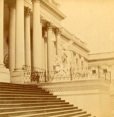 Senate Front, Washington D.C., c1900. tekijältä Kilburn Brothers