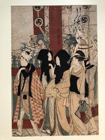  tekijältä Kitagawa Utamaro