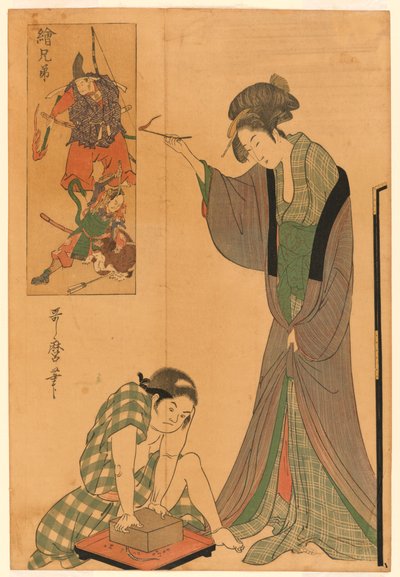 Hiiren kiinni saaminen tekijältä Kitagawa Utamaro