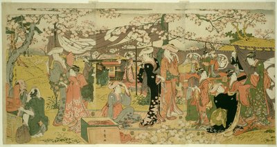 Tarkista ry B:n karkea versio -tehtävä (Oka no Utage) tekijältä Kitagawa Utamaro
