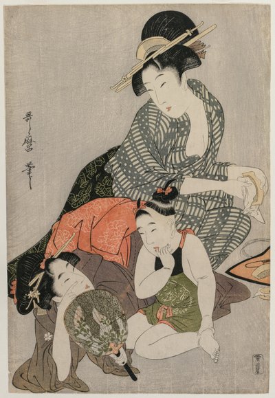 Puhdistuskammat tekijältä Kitagawa Utamaro