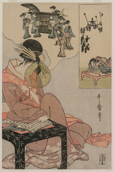  tekijältä Kitagawa Utamaro