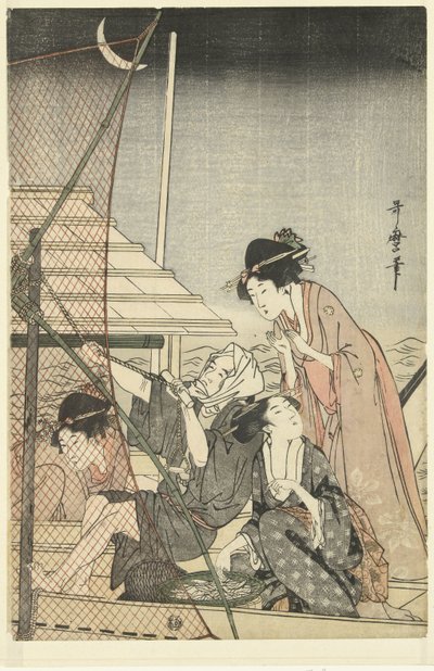 Yökalastus tekijältä Kitagawa Utamaro