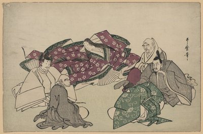 Six Poets (Rokkasen) tekijältä Kitagawa Utamaro
