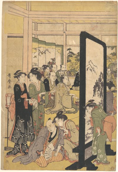 tekijältä Kitagawa Utamaro
