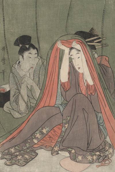 Hyttysverkko tekijältä Kitagawa Utamaro