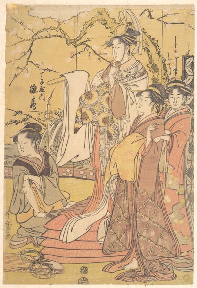  tekijältä Kitagawa Utamaro