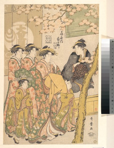  tekijältä Kitagawa Utamaro