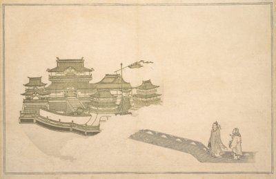 Palace in the Moon, 8. kuukausi, 1789. tekijältä Kitagawa Utamaro