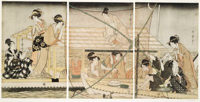 Scoop-Net tekijältä Kitagawa Utamaro