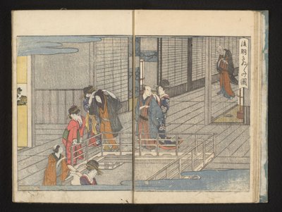 Lähtevät vieraat tekijältä Kitagawa Utamaro