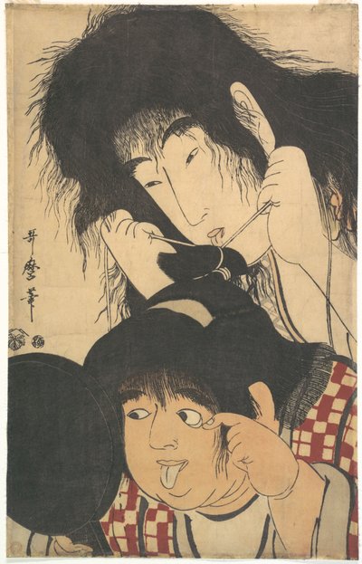  tekijältä Kitagawa Utamaro