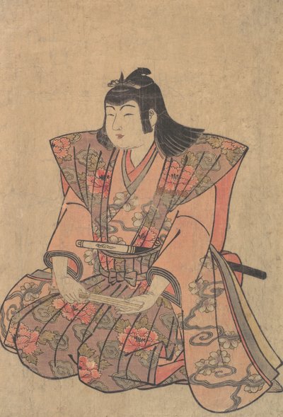 Poikalaulaja, 1700-luvun loppu - 1800-luvun alku. tekijältä Kitao Shigemasa