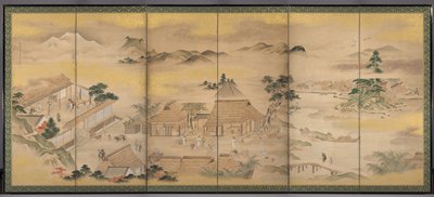 Kevät ja syysviljely Syksy, 1700-luku. tekijältä Ko Sukoku