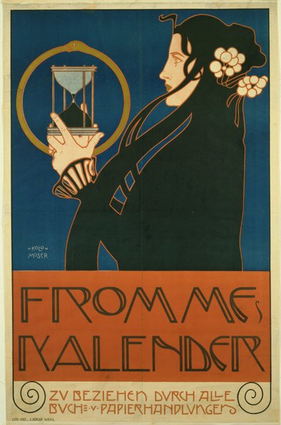 Frommes Kalender, 1903 tekijältä Koloman Moser