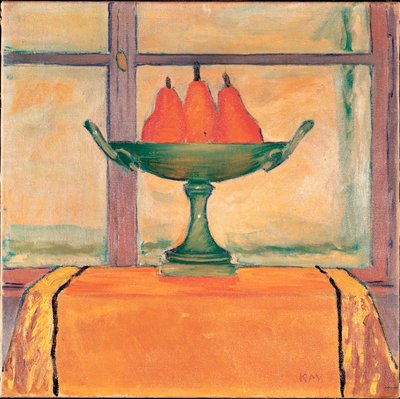 Früchtestilleben - Still-life with fruits ... (öljy kankaalle) tekijältä Koloman Moser