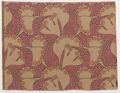 Tekstiilisuunnittelu, 1898. tekijältä Koloman Moser
