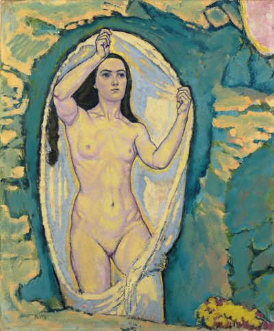 Venus luolassa - Moser, Koloman (1868-1918) - n. 1914 - Öljy kankaalle - 75,5x62,7 - Leopold-museo, Wien tekijältä Koloman Moser