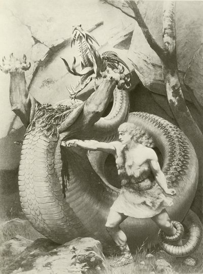 Siegfried, II näytös, kohtaus vi (syväpaino) tekijältä Konrad Dielitz