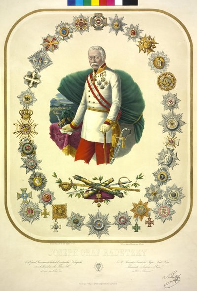 Joseph Radetzky (litografi) tekijältä Konrad Grob
