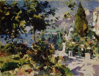 Gurzuf, 1917 tekijältä Konstantin Alekseevich Korovin