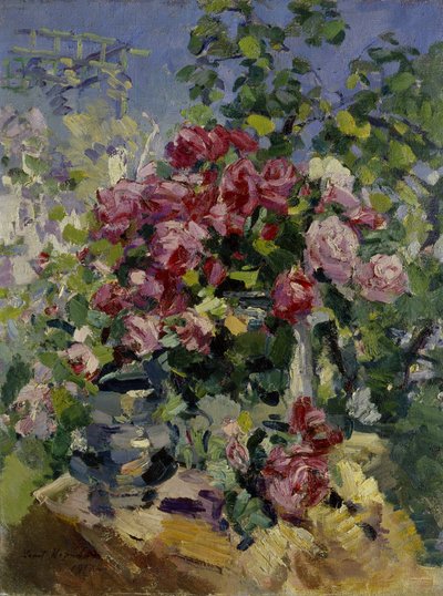 Ruusut, 1917 tekijältä Konstantin Alekseevich Korovin