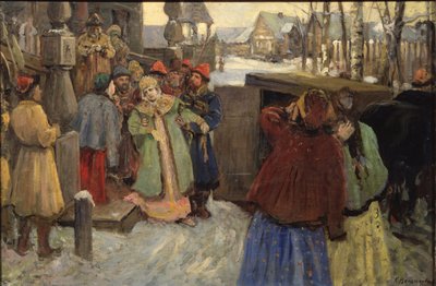 Tsarevna Sofian pidätys tekijältä Konstantin Alexandrovich Veshchilov
