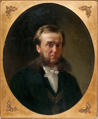 Kreivi Pjotr Aleksandrovich Valuevin muotokuva 1815-1890, 1872 tekijältä Konstantin Egorovich Makovsky