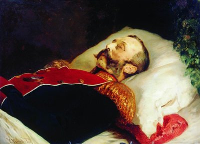 Konstantin Makovski Aleksanteri II näyttämöllä 1881 tekijältä Konstantin Makovsky